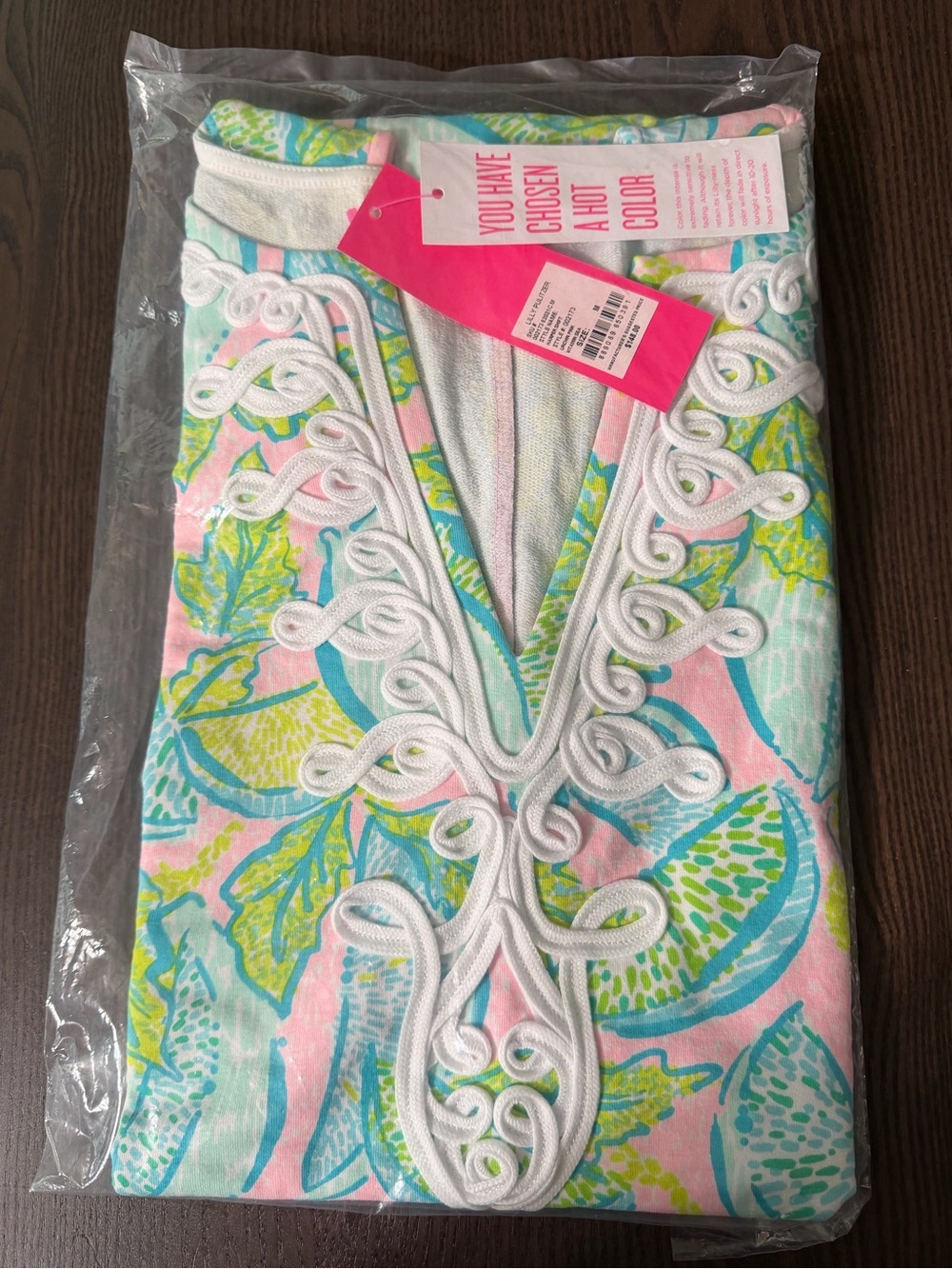 Lilly Pulitzer Harper Shift Dress in Urchin Pink Vitamin Sea Size Medium, NWT